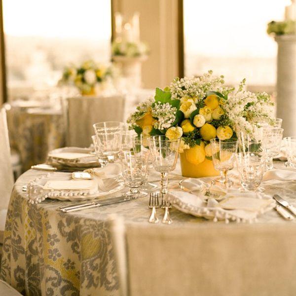 Свадьба - Wedding Ideas By Color: Yellow
