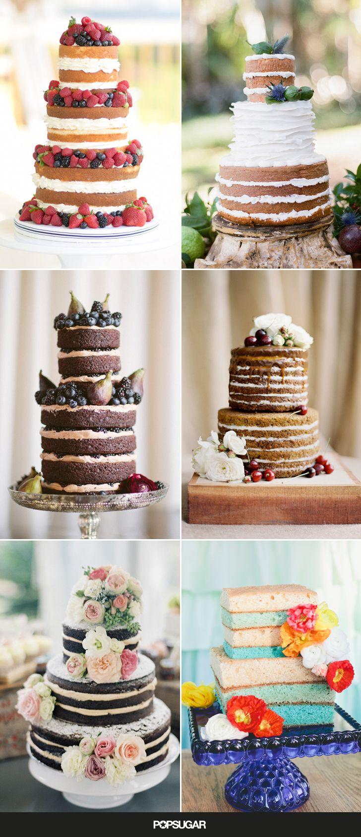 Mariage - Naked Wedding Cakes Bare It All For The Summer