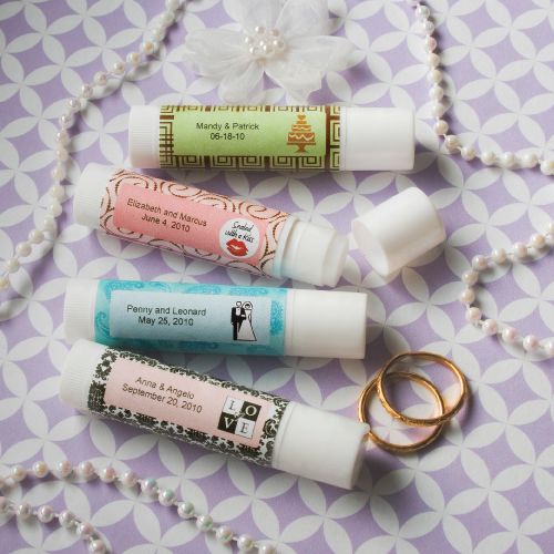 Hochzeit - Personalized Expressions Collection Lip Balm Favors