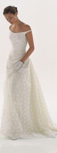 Mariage - Short Sleeved/Cap Sleeved/Off The Shoulder Sleeves Wedding Gown Inspiration
