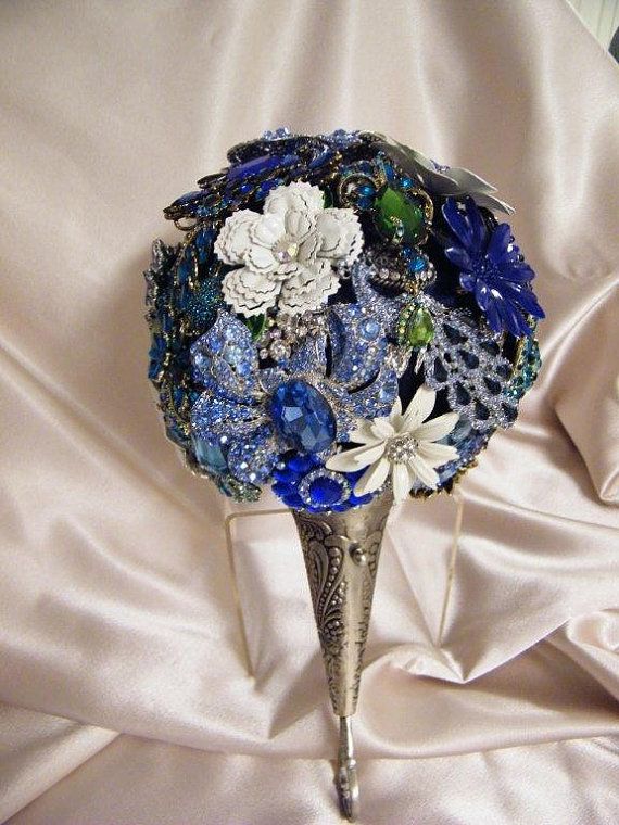 زفاف - Deposit For A Custom Brooch Bouquet