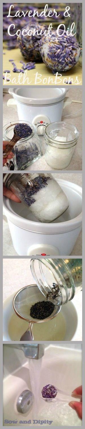 زفاف - Lavender And Coconut Oil Bath BonBons -