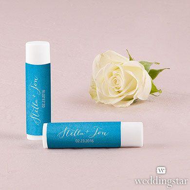 Hochzeit - "Aqueous" Personalized Lip Balms