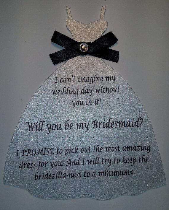 Hochzeit - Will you be my Bridesmaid?