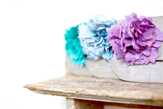 زفاف - Blue wedding clutch, vintage wedding, pastel wedding, personalized gifts for bridesmaids