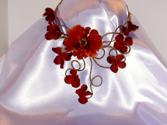 زفاف - Hair Wreath or Garland for Brides, Maidens, Weddings and Fairies of all ages.