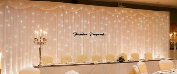 Wedding - Sale Sale LED Backdrop, LED photo both backdrop LED Ceremony Backdrop. Only Lights Fabric not included