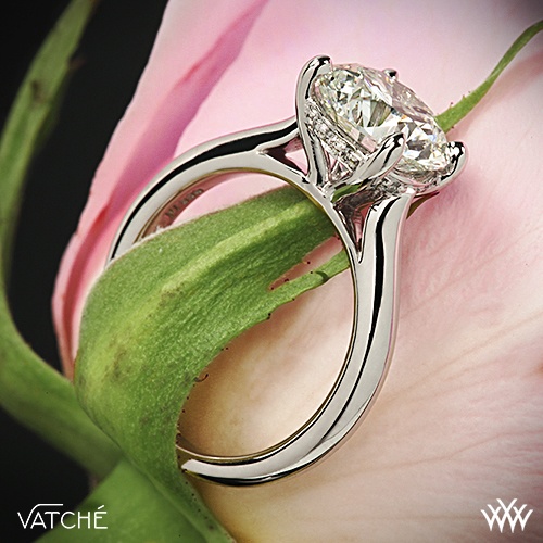 Mariage - Platinum Vatche 187 "Caroline" Solitaire Engagement Ring