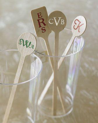 Mariage - Personalized Stirrers