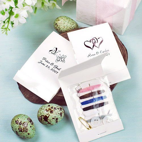 Wedding - Personalized Sewing Kit Favors