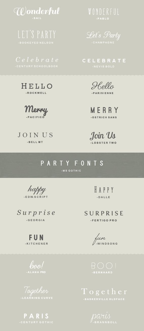 Wedding - Packaging/Design/Fonts