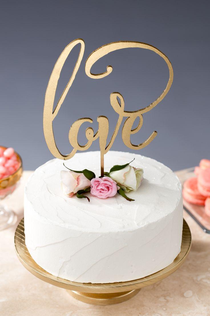 Свадьба - Love Wedding Cake Topper- Daydream Collection