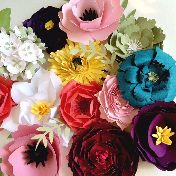 Paper Flower Wall Decor Large Paper Flower Backdrop Paper Flower