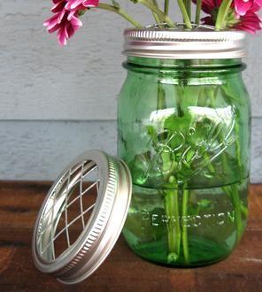 زفاف - Quart Mason Jar Soap Dispenser