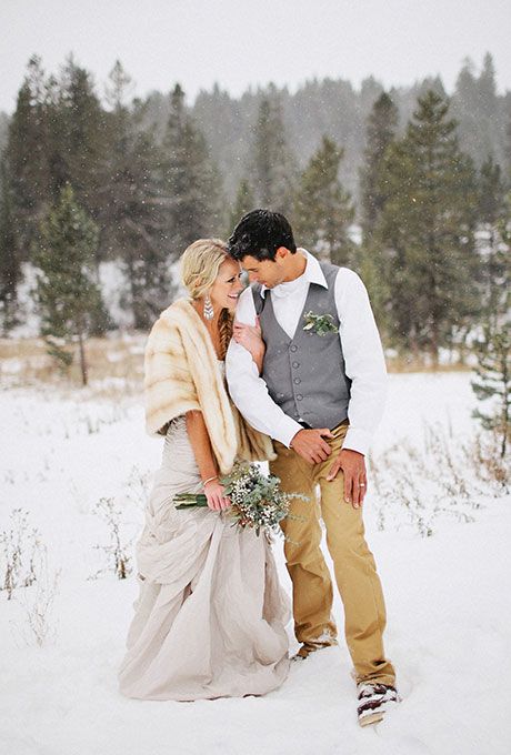 Hochzeit - Winter Wedding Photo Ideas