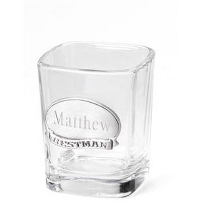 Hochzeit - Pewter Medallion Shot Glass (2.25 oz.)