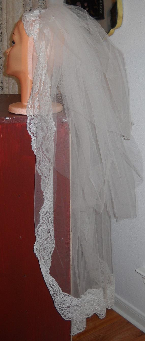 Hochzeit - Beautiful Vintage Wedding Veil