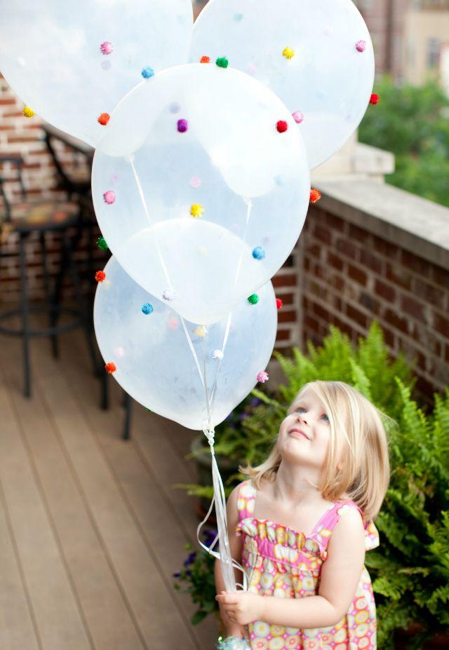 Свадьба - How To Make Pom-pom Balloons