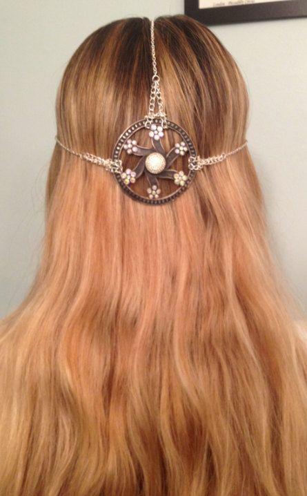 Wedding - Simple Medieval Head Jewelry
