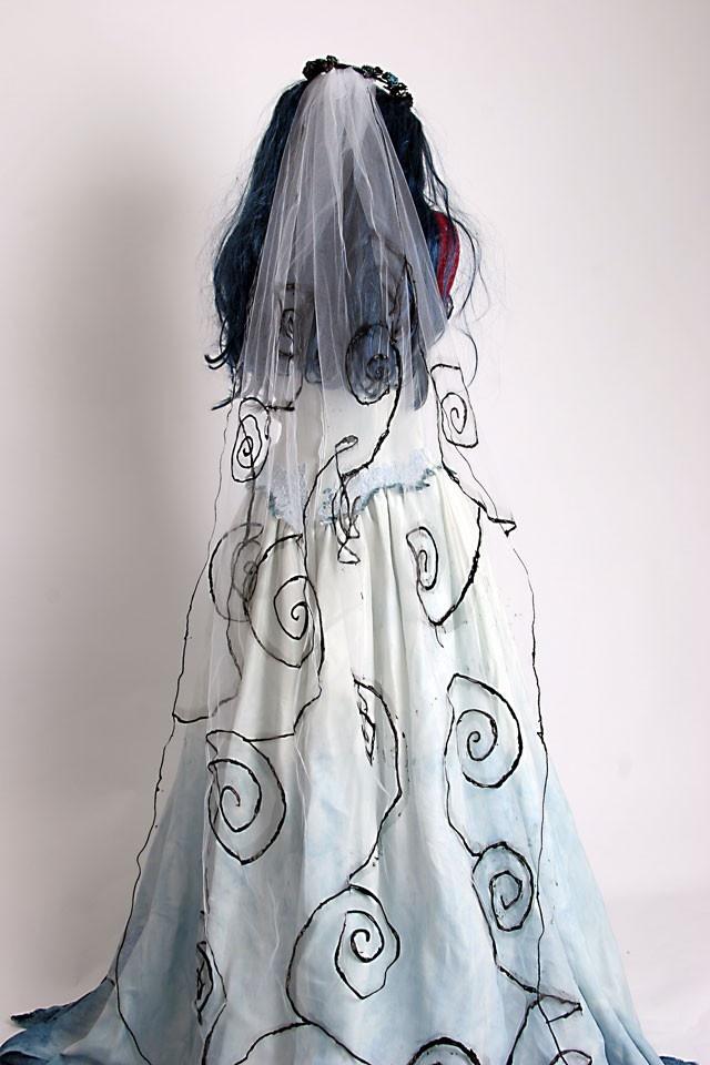 Свадьба - Corpse Bride Costume - Based On Tim Burton Movie - Made To Order