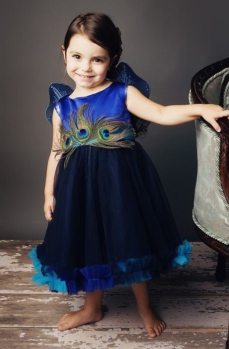 Mariage - Luxury Peacock Special Event Dress/Flower Girl