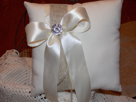 Hochzeit - Ring Bearer Pillow