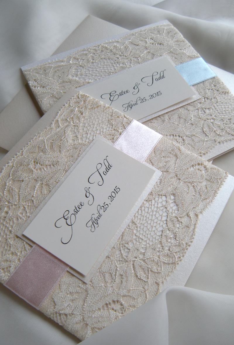 Mariage - Lace Wedding Invitations