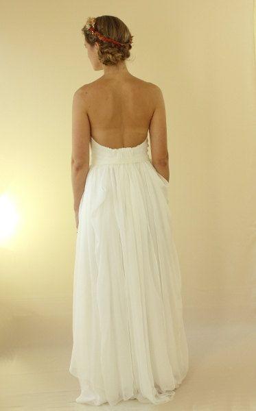 زفاف - Meadow - Ethereal Silk Wedding Dress