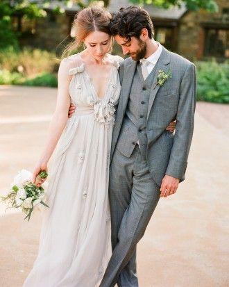 Hochzeit - Grey Wedding Color Inspiration