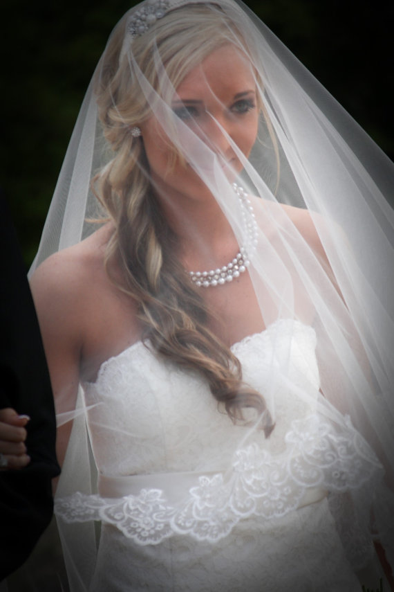 Hochzeit - Blusher Veils