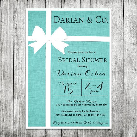 tiffany & co invitations