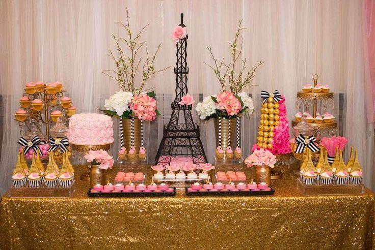 Hochzeit - French / Parisian Bridal/Wedding Shower Party Ideas
