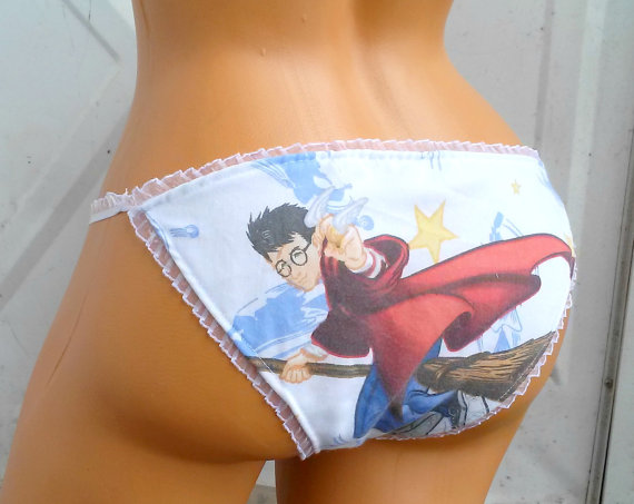زفاف - Harry Potter Quidditch geek bikini Panties Lingerie your size