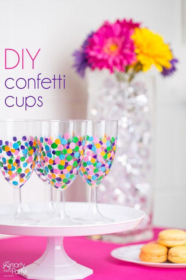Hochzeit - DIY Confetti Cups