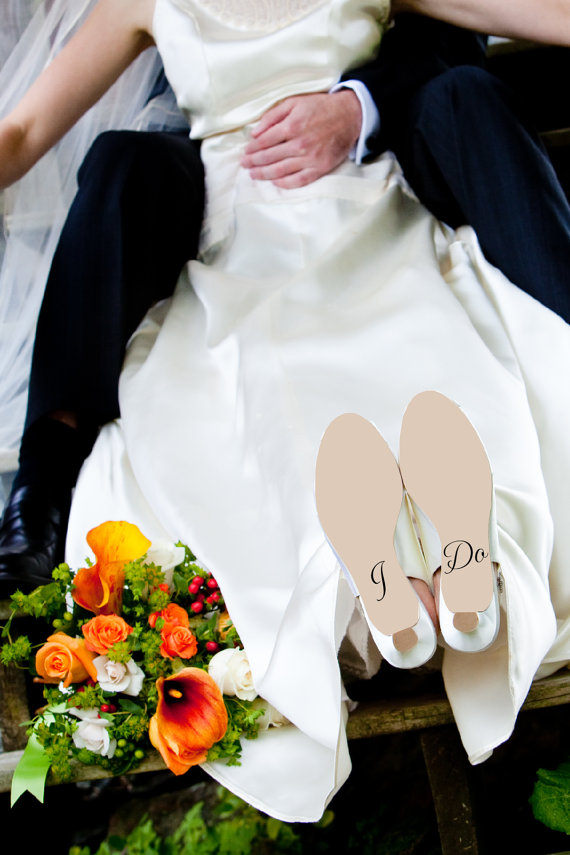 Hochzeit - Wedding Shoe Decals - Shoe Decals - Wedding Decals - Shoe Stickers