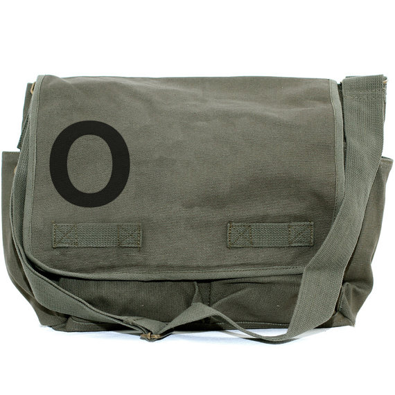Hochzeit - Messenger Bag, Monogrammed Bag, Personalized Bag, Initial Bag, Crossbody Canvas Bag, Personalized Groomsmen Gift, Helvetica, Typography, Men