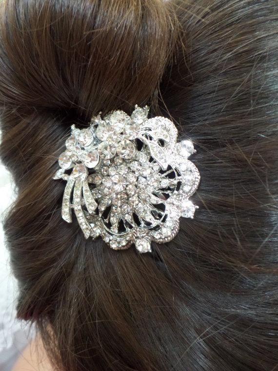 Wedding - Bridal Hair Comb Wedding Hair Comb- Wedding Hair Accessories-Rhinestone Bridal Comb-Crystal Wedding Comb-Bridal Headpiece