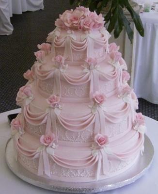 زفاف - Wedding Cakes, Pink. Indian Weddings Magazine