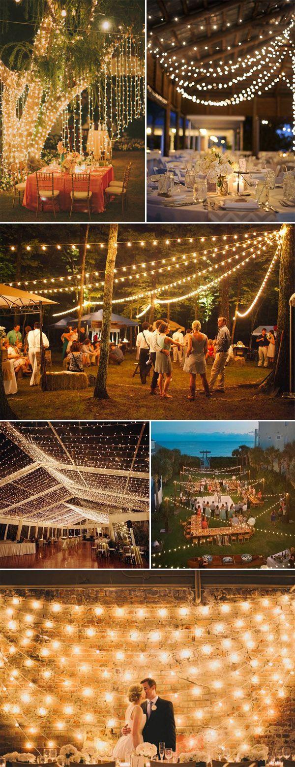 Mariage - 5 Ways To Light Your Wedding Receptions
