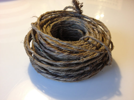 Wedding - natural rustic wire (70 feet)