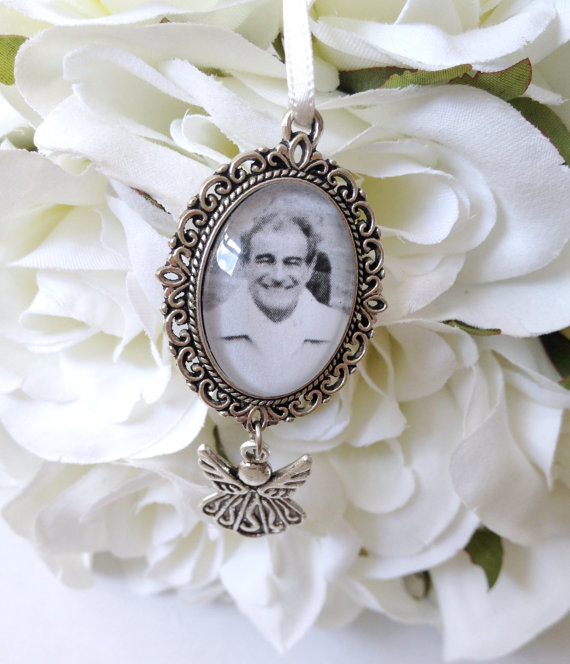 Mariage - Bouquet Photo Charm With Angel