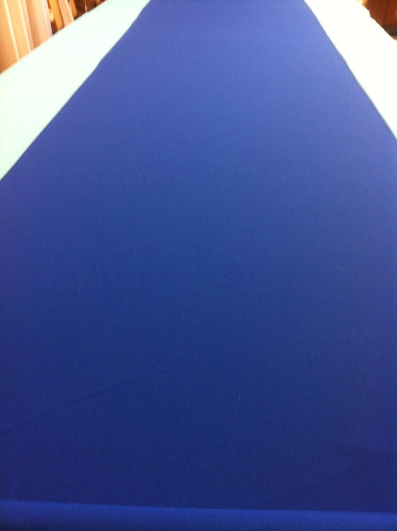 زفاف - Royal Blue Custom Made Aisle Runner 50 Feet Long 36 inches Wide