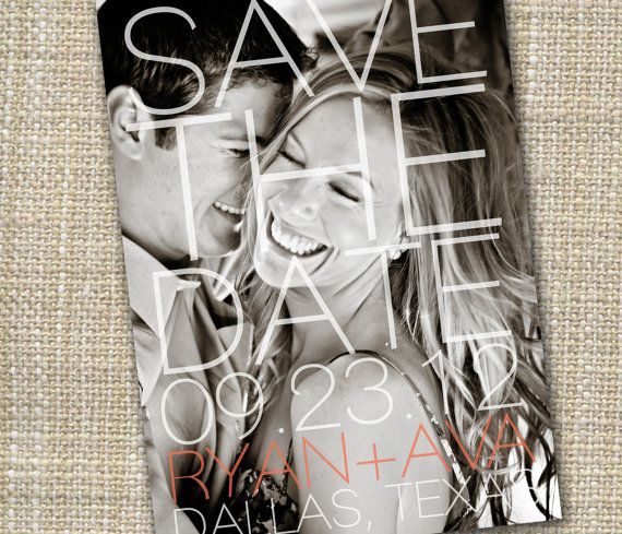 Mariage - Save-the-date Photo Postcard