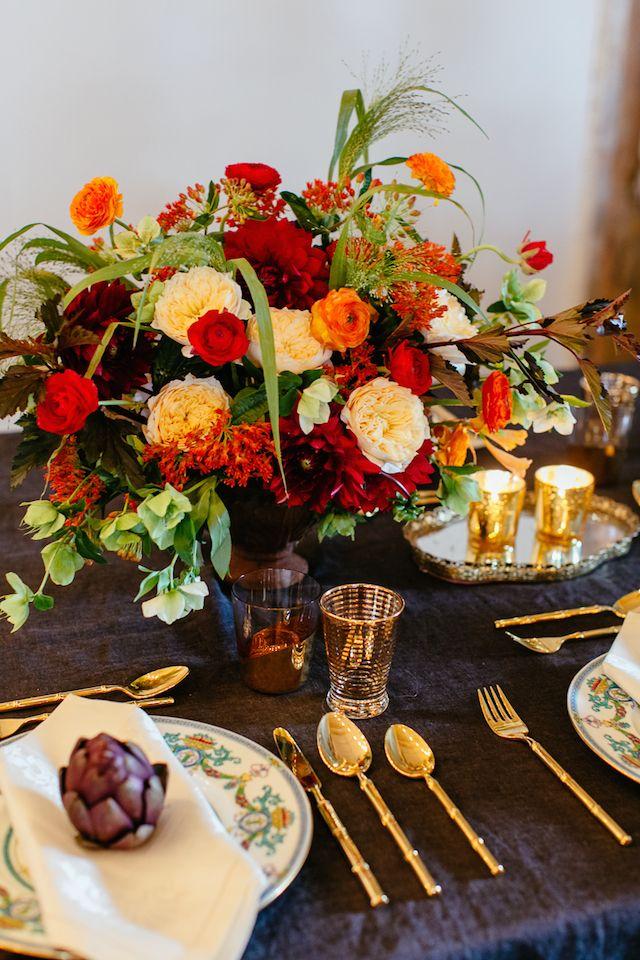 Mariage - Fall Tablescape