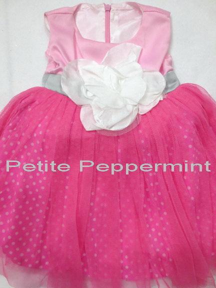 Mariage - Baby Dress,Baby Girl Dress,Baby Girl Outfit,Pink Baby Dress,Baby Girl Clothes,Infant Dress,Baby Party Dress,Flower Girl Dress