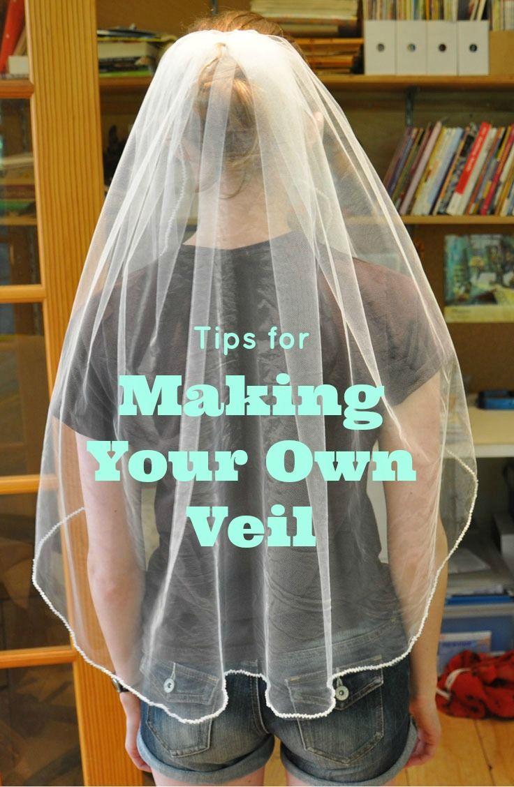 Hochzeit - How To Make Your Own Wedding Veil