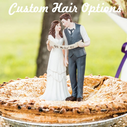 Hochzeit - Wedding Cake Topper - Personalized Wedding Couple - Indie Style Wedding Cake Topper - Weddings - Cake Topper - Indie Cake Topper - Trendy