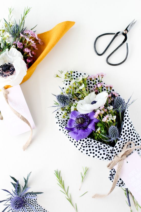Hochzeit - Make This: DIY ‘Make Your Day’ Bouquets