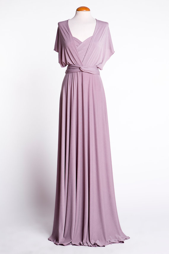 Mariage - Dusty rose dress, Womens Maxi Dress, Maxi Mauve Dress, dusty pink dresses, long dress, long pink dress, bridesmaid dresses, wedding gown