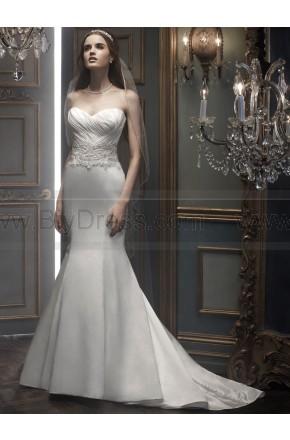 Hochzeit - Elegant Trumpet Bridal Dress CB Couture By Casablanca B063